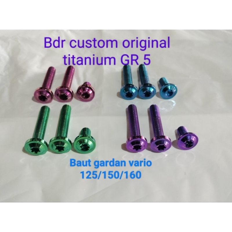 Baut oli gardan vario 125/150/160 pcx 150/160 titanium original Gr 5