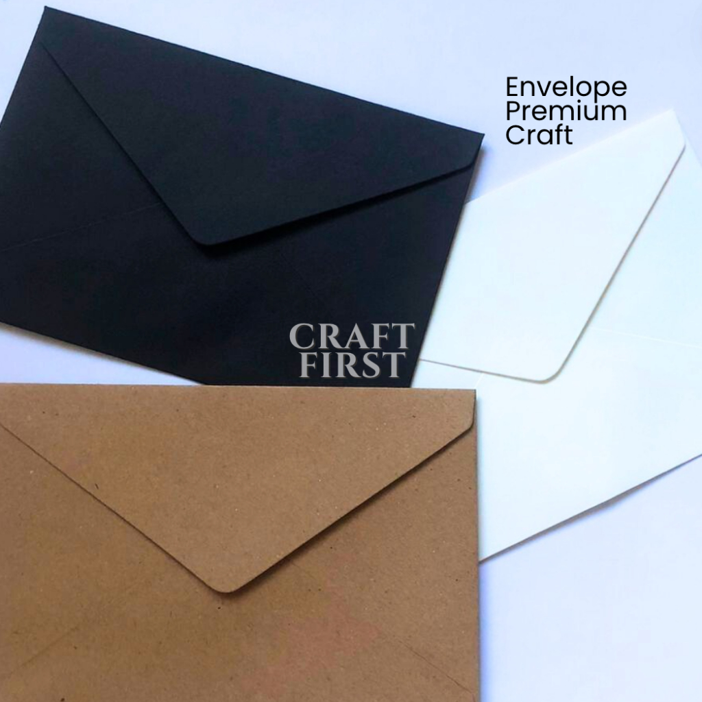 

Craft First - Korean Envelope Premium | Amplop Ucapan Uk A5/A6 | Kartu Ucapan Kosong