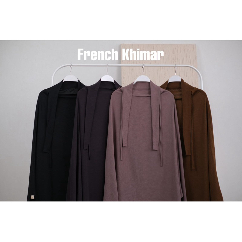 FRENCH KHIMAR/FK/Crinkel