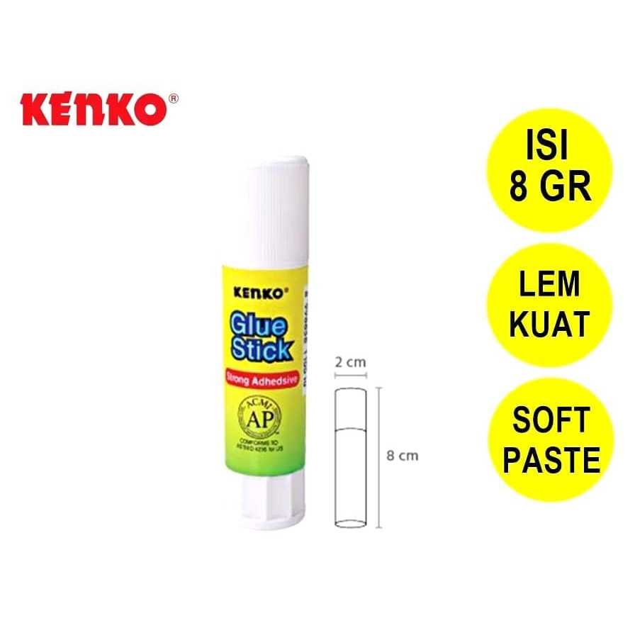 

Glue Stick Kenko Lem Putar Stick 8gr