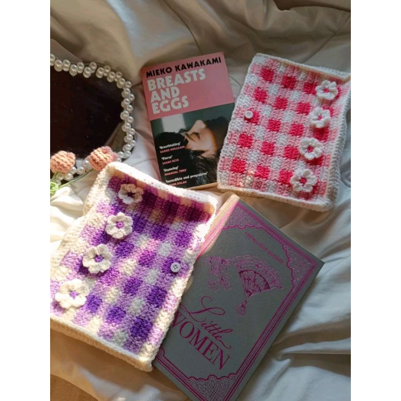 

[PRE-ORDER] Booksleeve Rajut | Flower Booksleeve