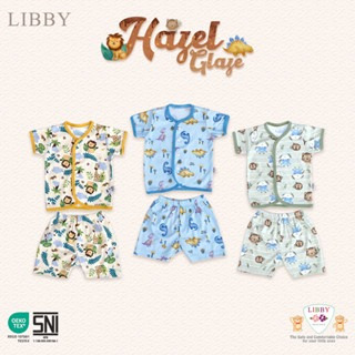 LIBBY BABY SETELAN PENDEK KANCING DEPAN BAYI ANAK sunny hill