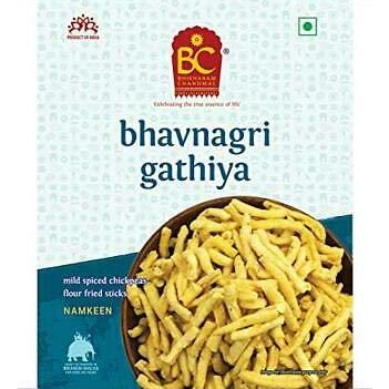 

BHAVNAGRI GHANTHIYA BHIKHARAM CHANDMAL 150G / Namkeen / Indian Snacks