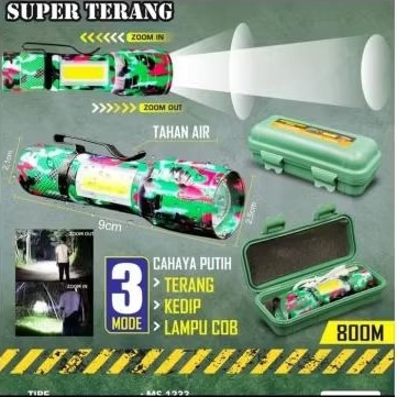 senter tangan mini zoom mitsuyama ms-1233