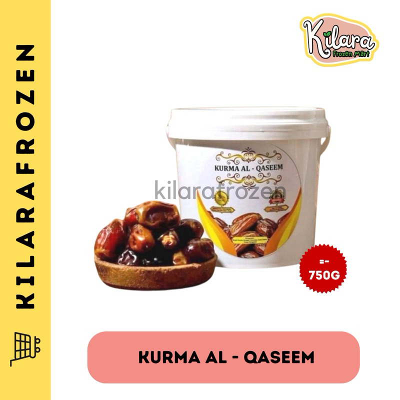 

Kurma Al Qaseem Berat +- 750 gram - KILARA FROZEN MART