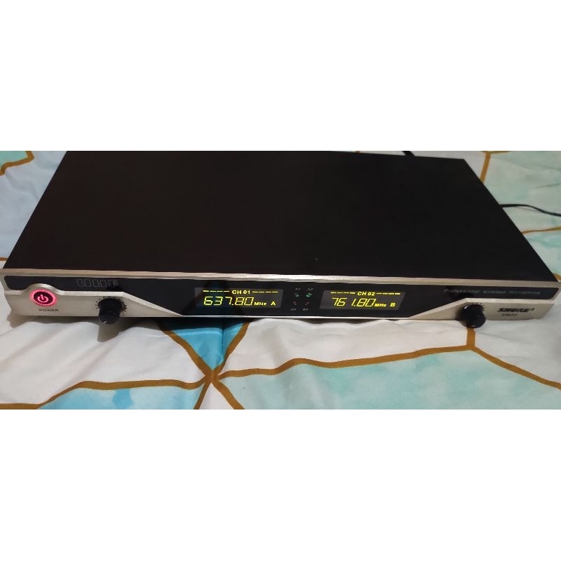 Mic wireless shure UR2D second