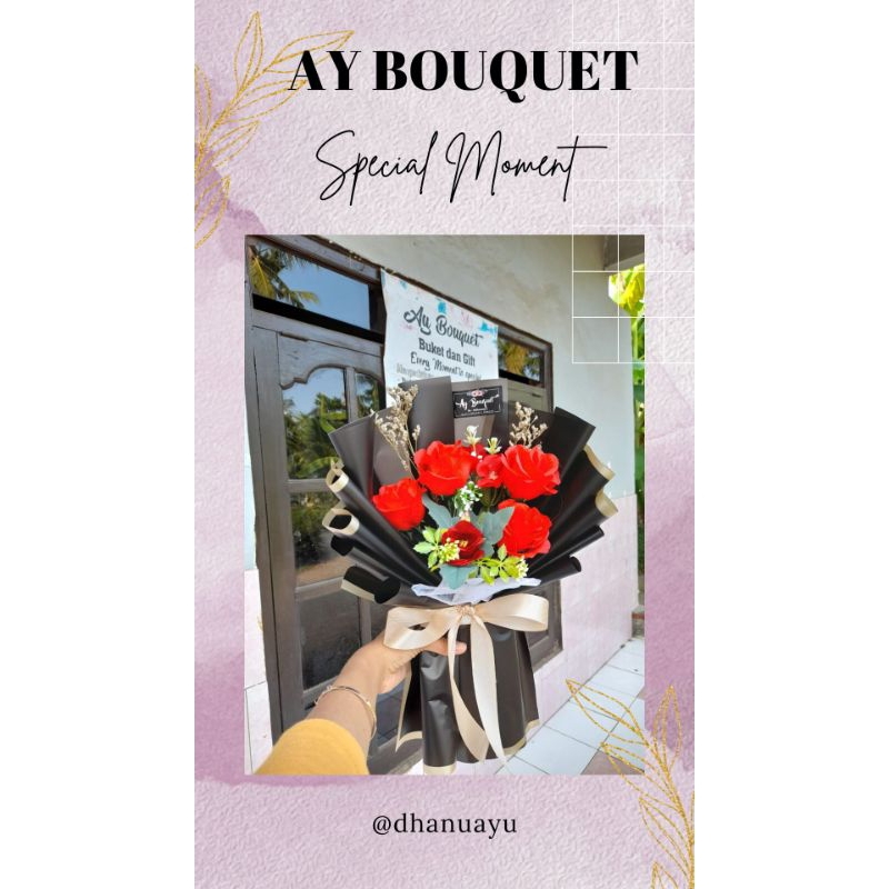 

buket bunga mawar