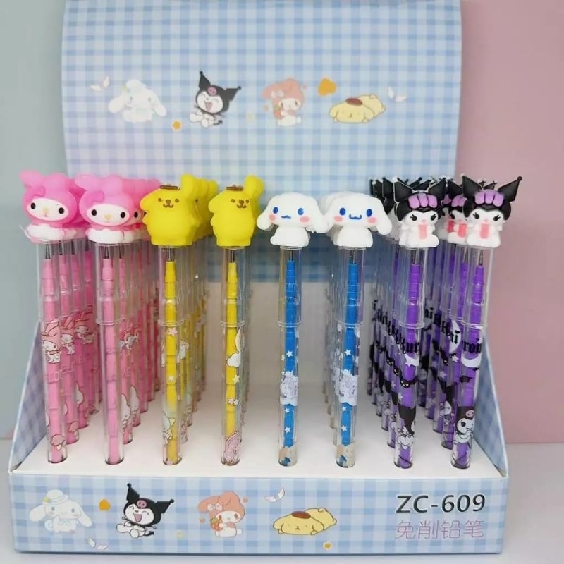 

PENSIL BENSIA SUSUN CABUT KARAKTER SANRIO LUCU DAN UNIK