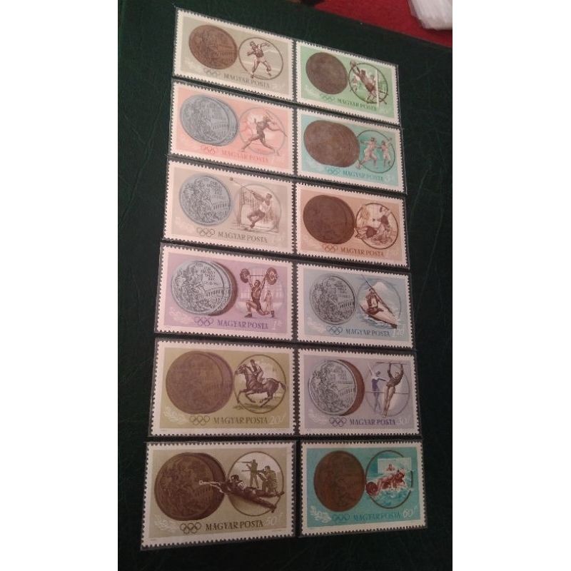 

Prangko Lawas LN Magyar Posta 12 Keping