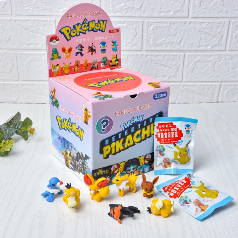 

Penghapus Mystery Eraser Pikachu Pokemon Detective