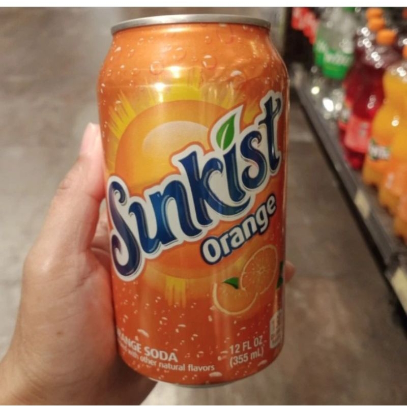 

sunkist orange 12 oz 355ml import