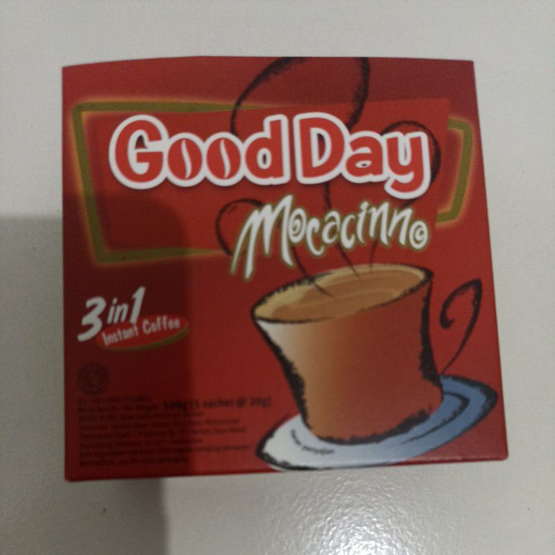 

GOOD DAY BOX 3 IN 1 5 SACHET @20G