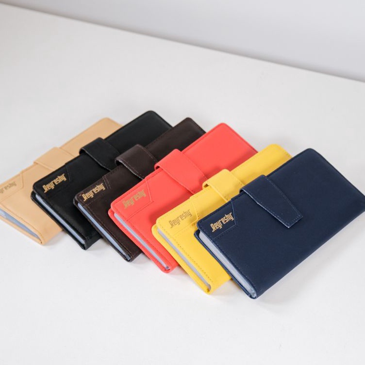 Dompet Disiplin Keuangan Bulana Ada Slot Kartu Walet Organizer Dompet Lipat Panjang y H6A5