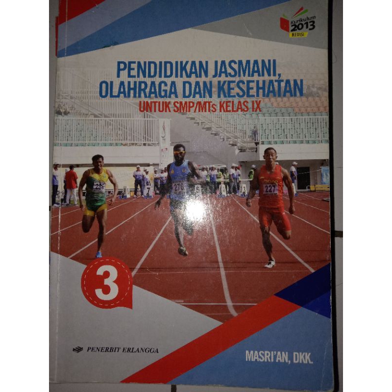 BUKU PJOK PENERBIT ERLANGGA UNTUK SMP/MTS KELAS 3/9