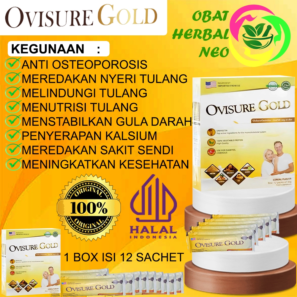 

Ovisure Gold Susu Bubuk Herbal dapat membantu Mengatasi Osteoporosis Nyeri Sendi dan Nyeri tulang