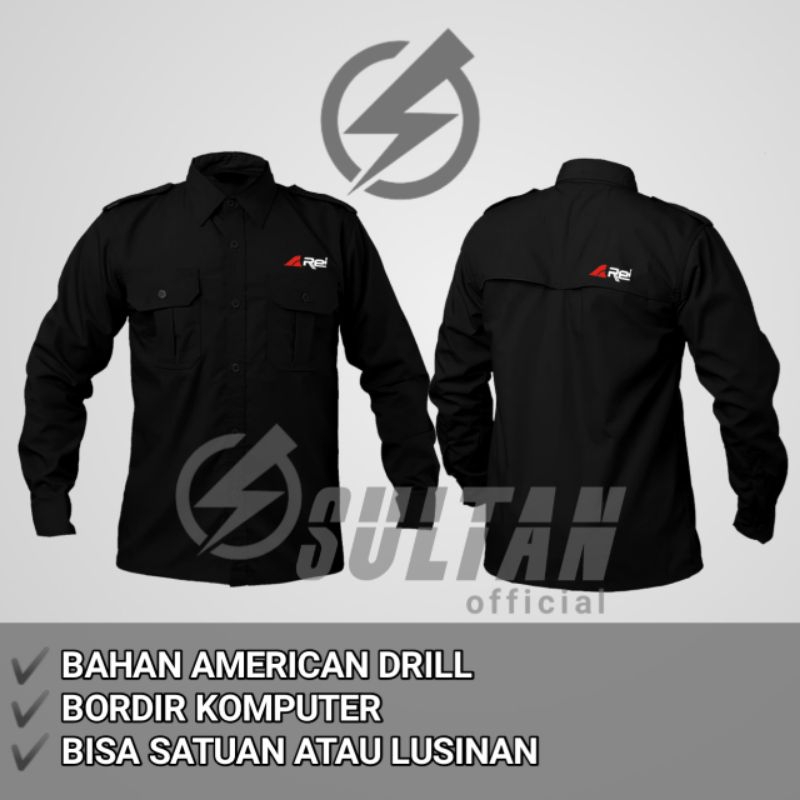 SULTAN WORKSHIRT KEMEJA AREI KEMEJA PENDAKI KEMEJA OUTDOR KEMEJA PDL/PDH