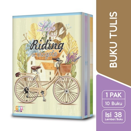 

Yuvi My Book Buku Tulis 38 Lembar - 1 pak Isi 10 pcs
