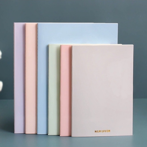 

TERBATAS NJ Pastel ART Colors RULED Notebook Notebook Garis warna Pastel NJ A5 B5