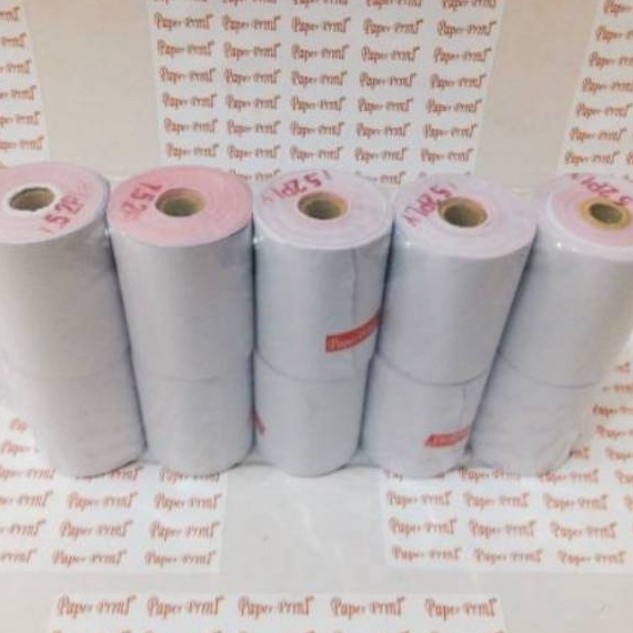 

KP8 Kertas struk kasir HVS 2ply 75x65 paper prins