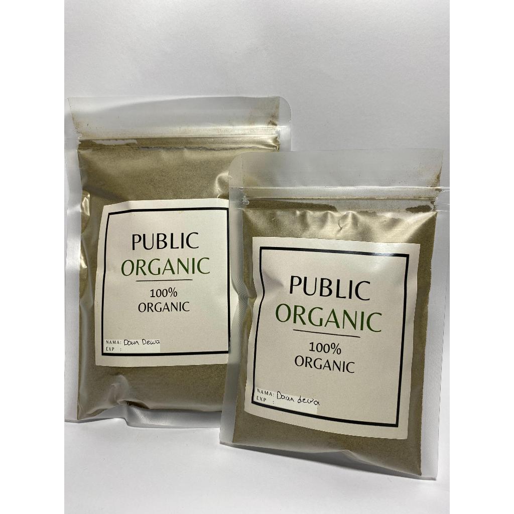 

Daun Dewa bubuk serbuk 100 gram 250 gram 500 gram