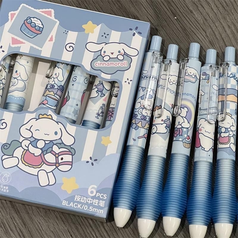 

MMtable | Pulpen Mekanik Tinta Cetek - Pulpen Bantalan Gendut Empuk Gemoy Pulpen 0.5mm Motif Sanrio