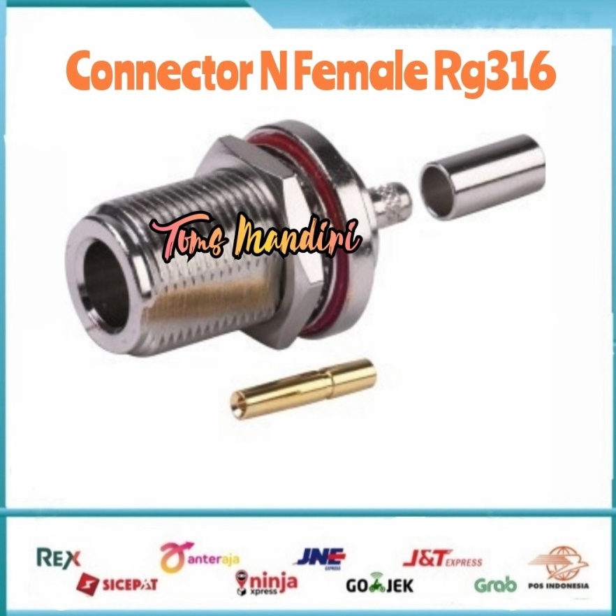 WOW Connector N Female RG316 Connector N female RG316