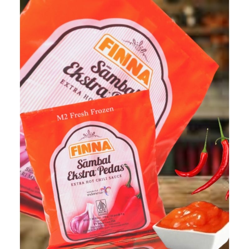 

Sambal Finna Sambal Ekstra Pedas