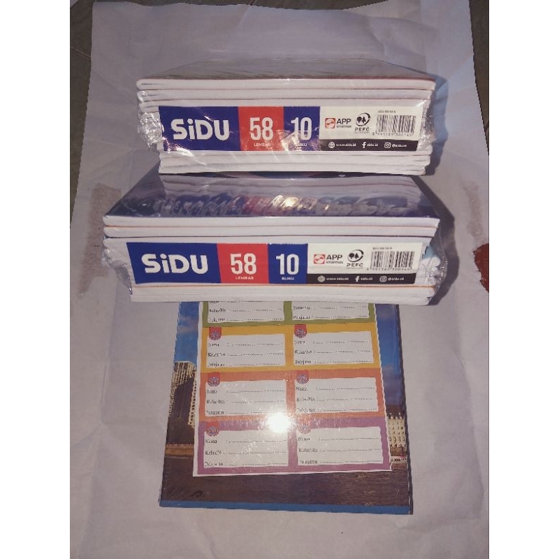 

Buku sidu 58 lembar