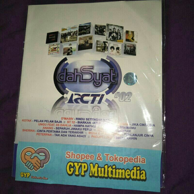 [ORIGINAL] VCD KARAOKE DAHSYAT VOL 2 (ada hologram resmi musica)