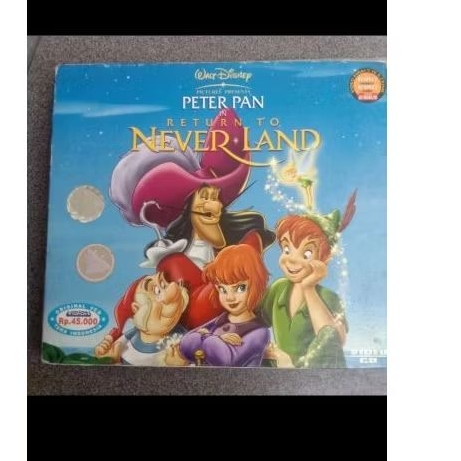 VCD Original Peterpan - Return In Neverland