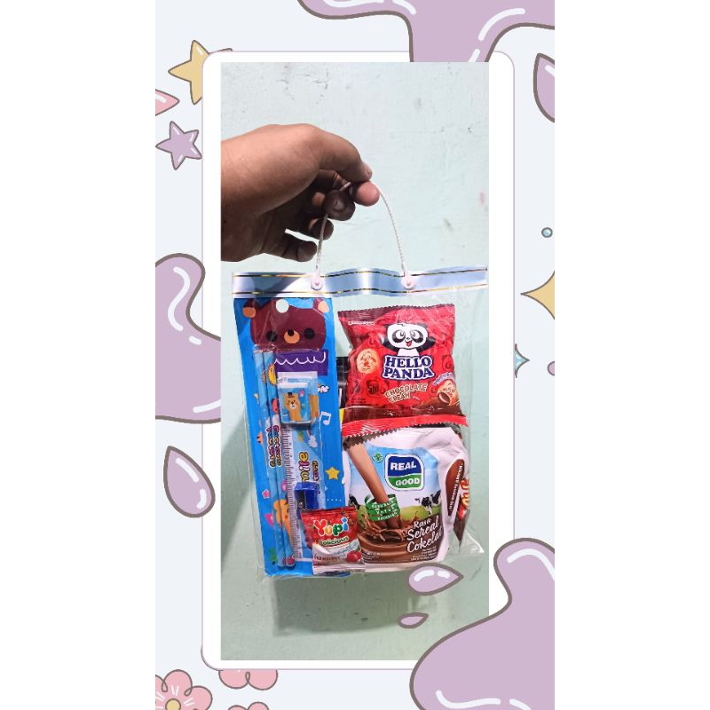 

bingkisan Snack ulang tahun murah