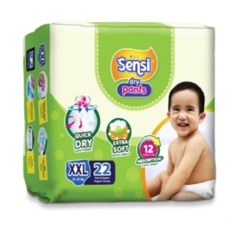 SENSI DRY PANTS PAMPERS  ukuran S/M/L/XL/XXL