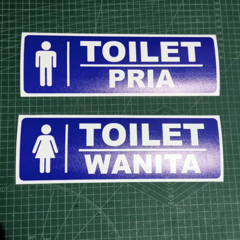 

Stiker Toilet pria dan wanita