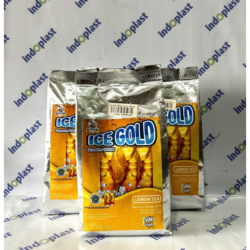 

Minuman Bubuk Ice Gold Rasa Lemon tea- 500gr