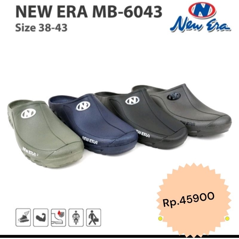 SANDAL SEPATU NEW ERA MB 6043 Rp.45900 HARGA MURAH MERIAH