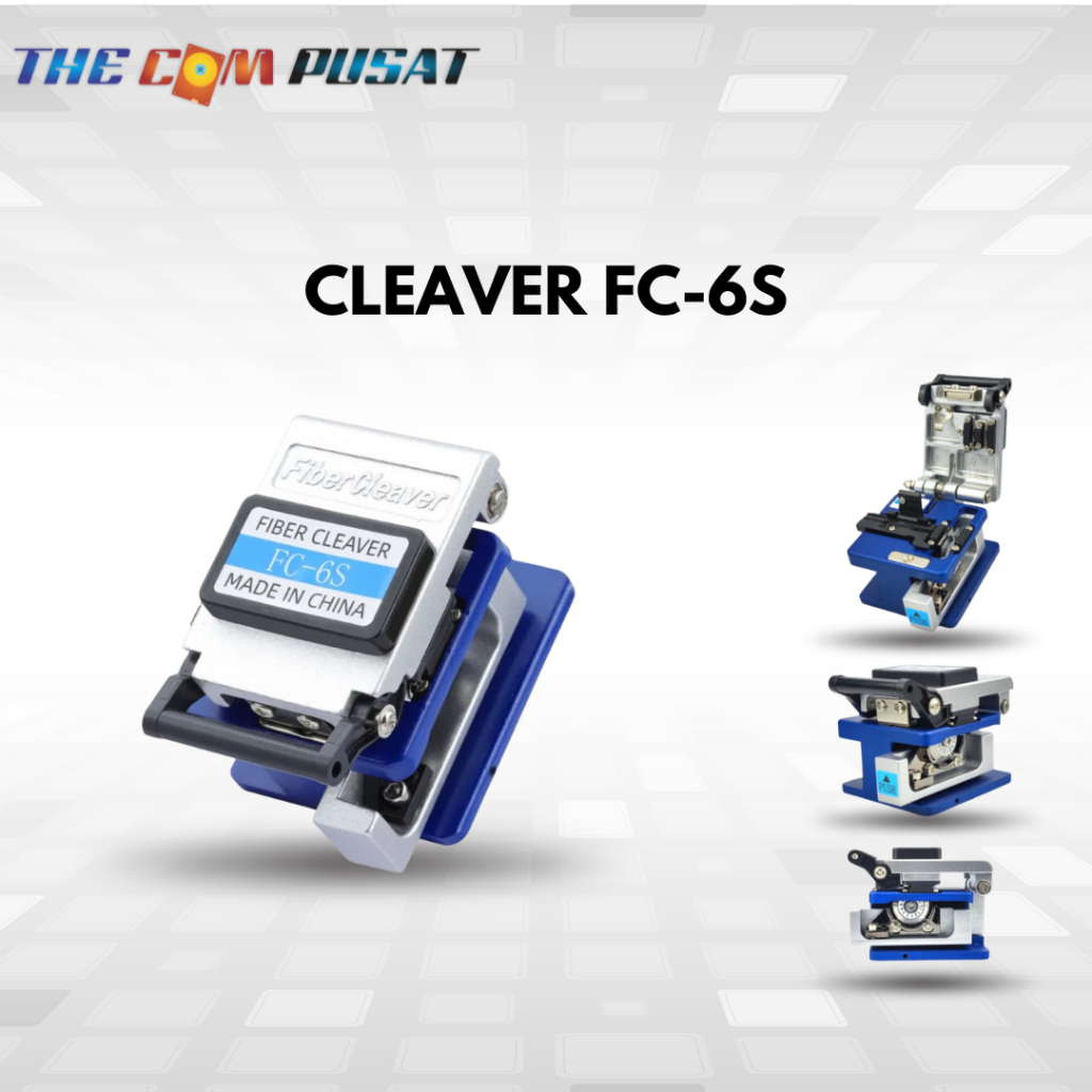 Metal Fiber Cleaver FC-6S Fiber Optic Cable FTTH