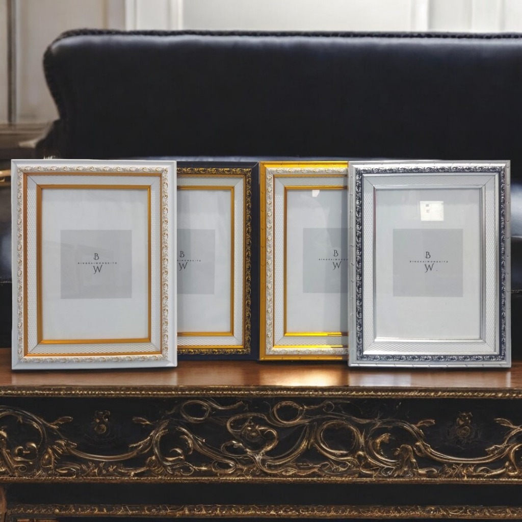 Bingkai Murah Palembang/ frame / pigura 4R / 5R / 10R / 12R / Linen double list/ Frame motif favorit