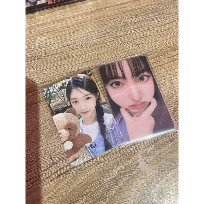 photocard lesseo & liz zoom