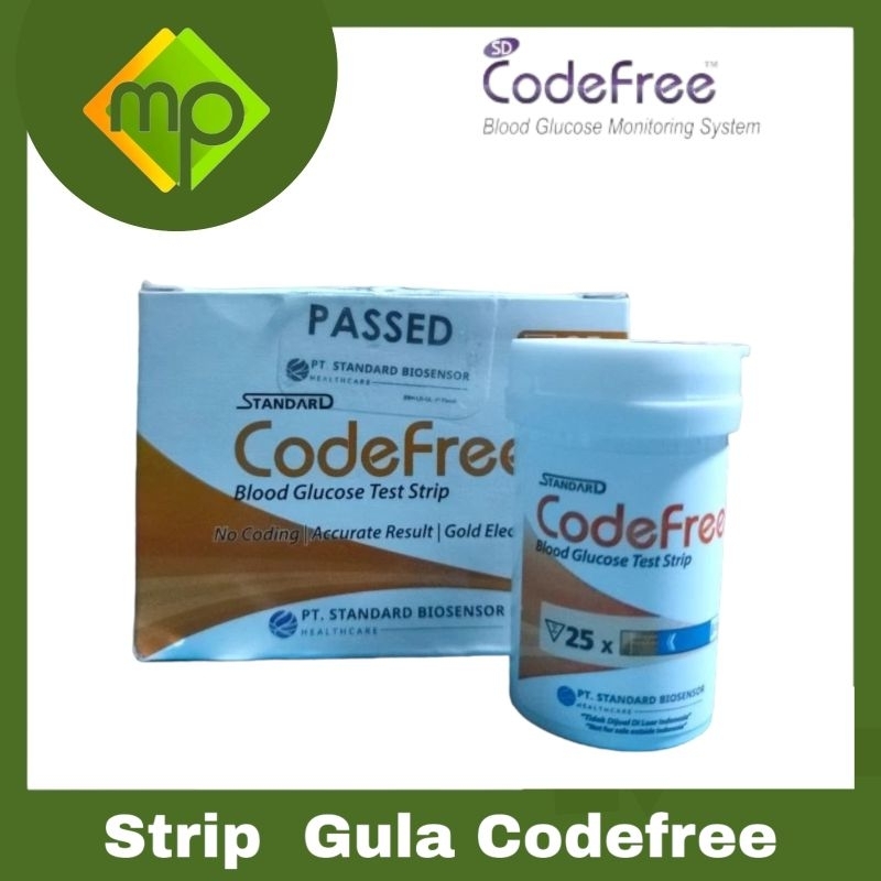 Strip Codefree SD  Biosensor  Refill Codefree SD Biosensor  Strip Code Free  TKDN