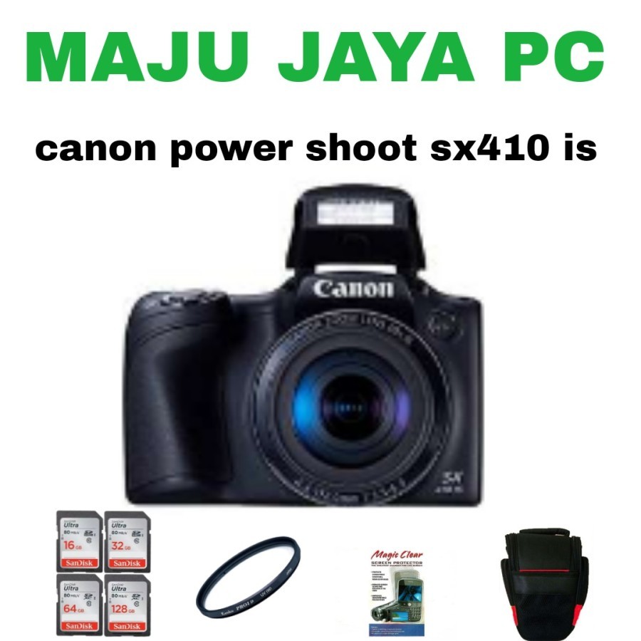 Kamera Canon Power Shot SX410 IS  / CANON POWERSHOT SX 410 IS BARU GARANSI DISTRIBUTOR