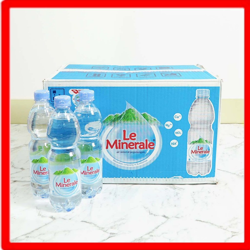 

1 DUS LE MINERALE 600 ML ISI 24 PCS