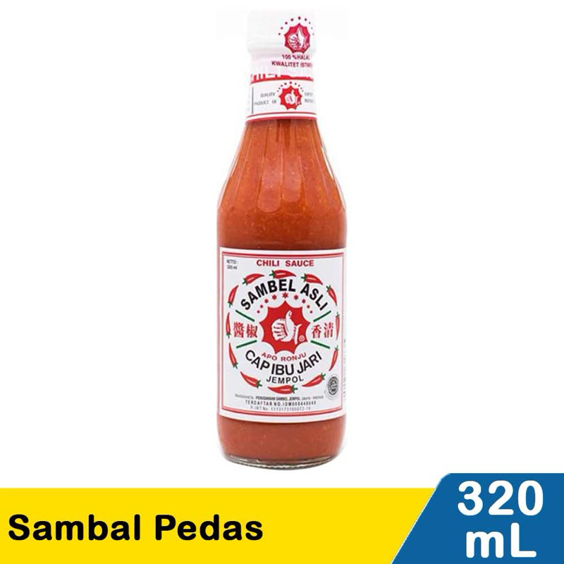 

SAMBEL PEDAS ASLI Cap Ibu Jari 320 ML