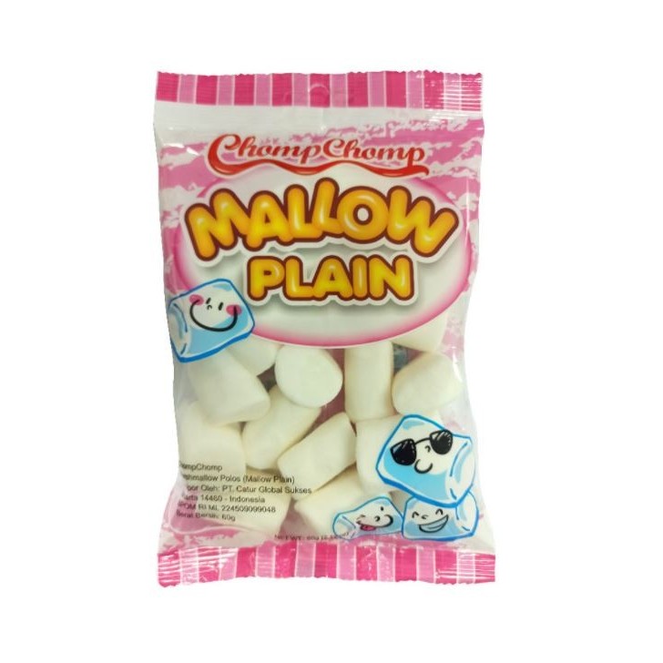 

Chomp Chomp Mallow Marshmallow Plain 60 Gr