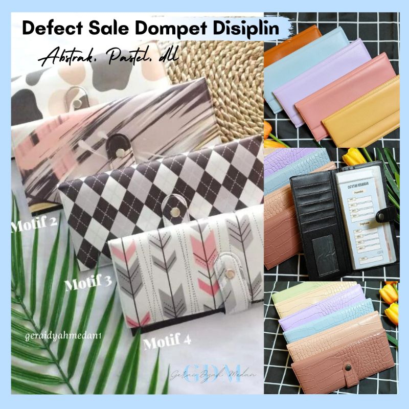 Dompet Disiplin Keuangan Defect Sale