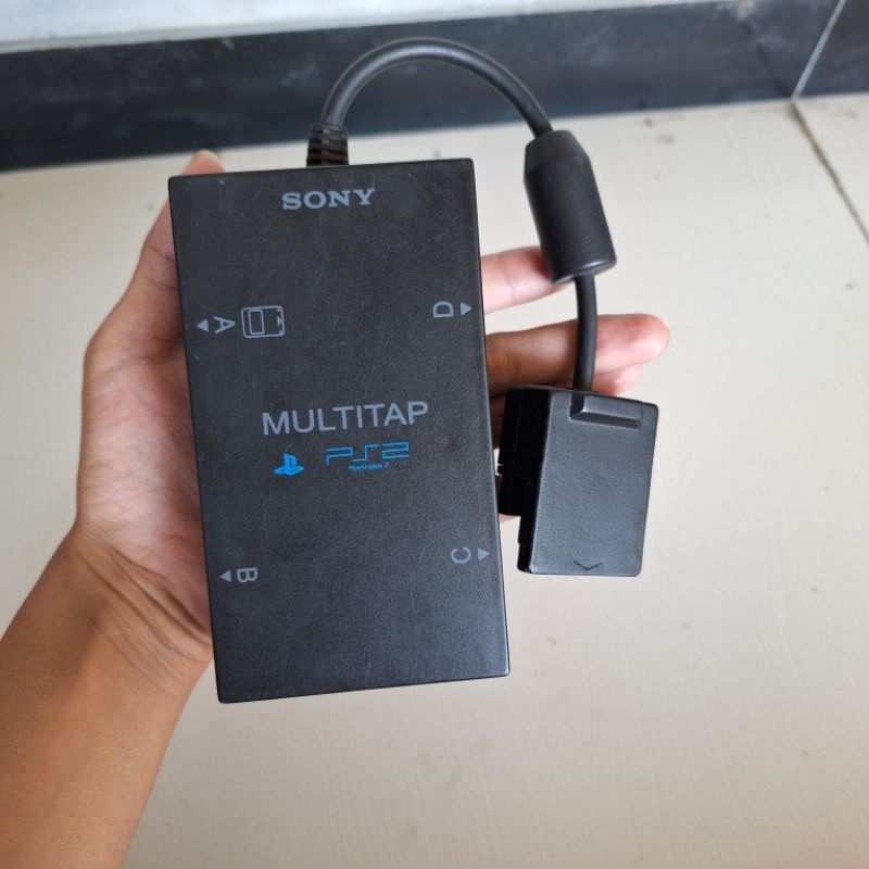 Multitap 4 Player 4 Slot Memory Ps2