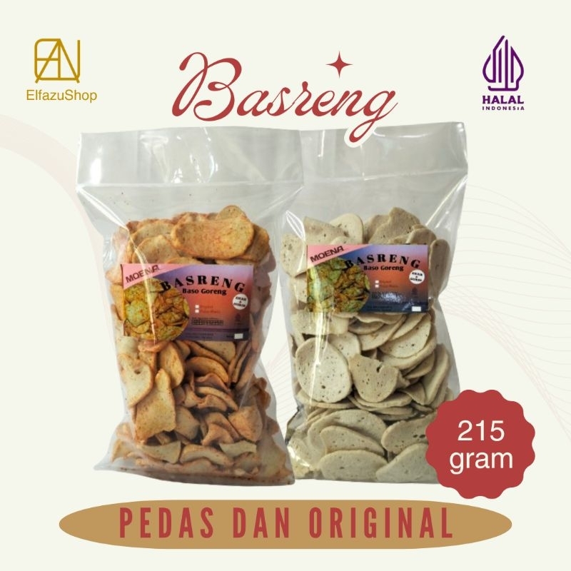 

BASRENG Pedas manis Original 215 gram | Basreng viral gurih renyah