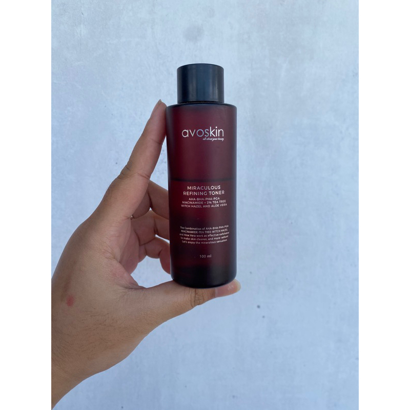 preloved toner ekfoliasi avoskin