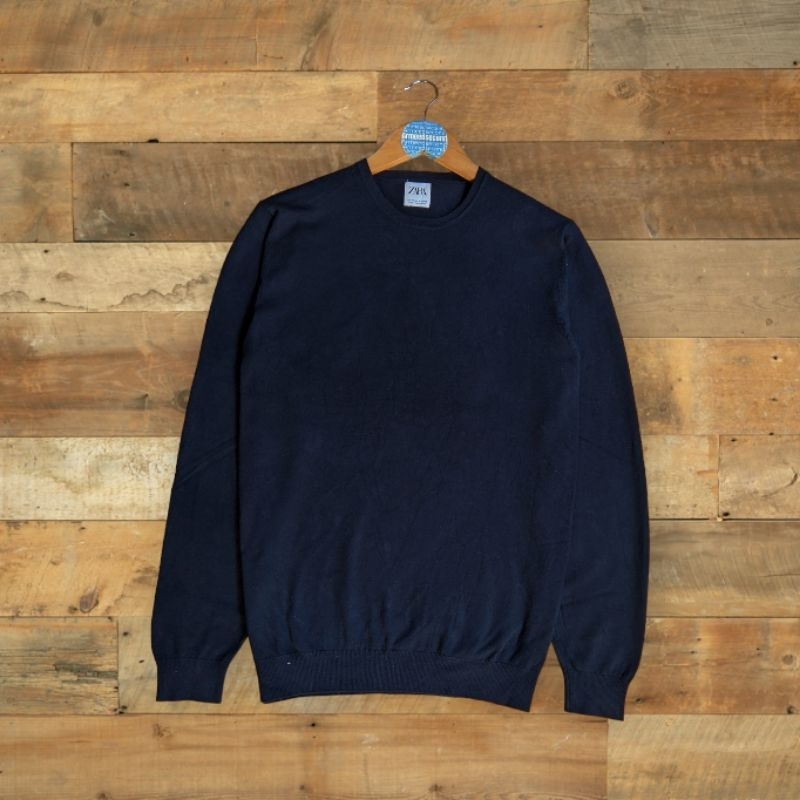 SWEATER RAJUT ZARA KNITWEAR PRIA WANITA VINTAGE SWEATER SCOND