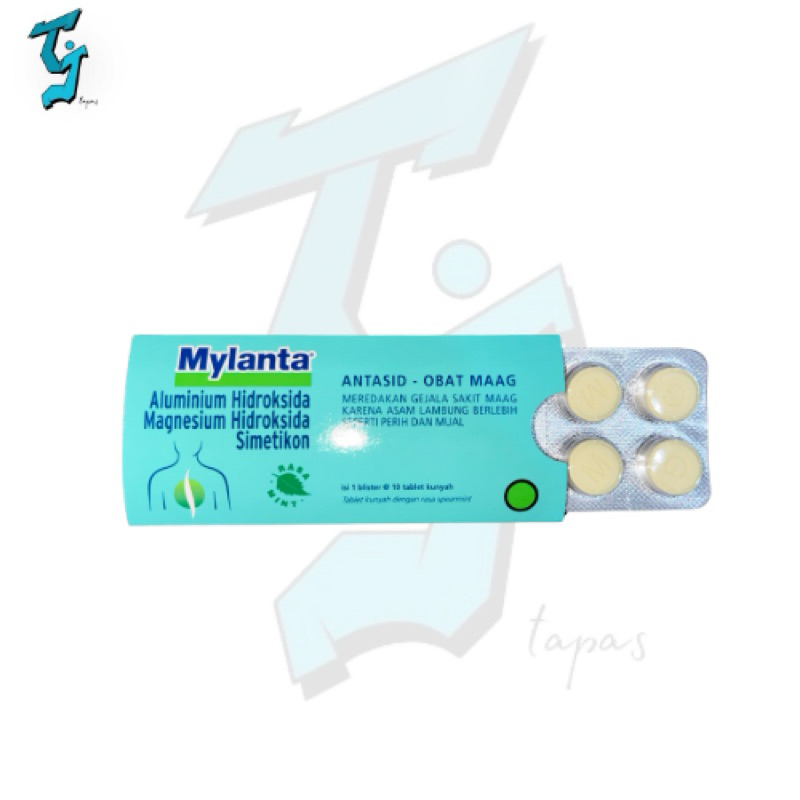 MYLANTA Obat Maag Tablet Kunyah 10 tablet