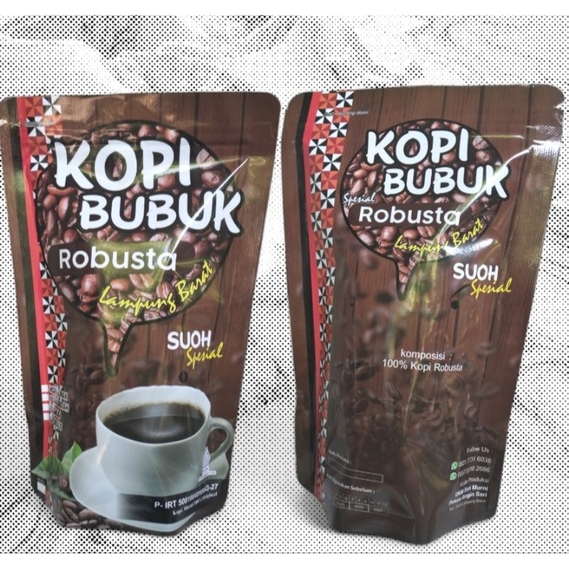 

Kopi Bubuk Suoh spesial Robusta Lampung Barat